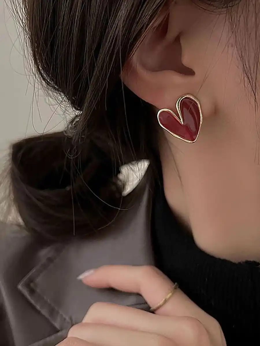 گوشواره قلبی ژوپینگ