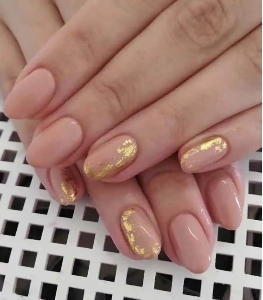 ژلیش ناخن ساده بدون طرح