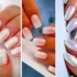 15 مدل شیک ژلیش ناخن سفید کروم که باید امتحان کنید