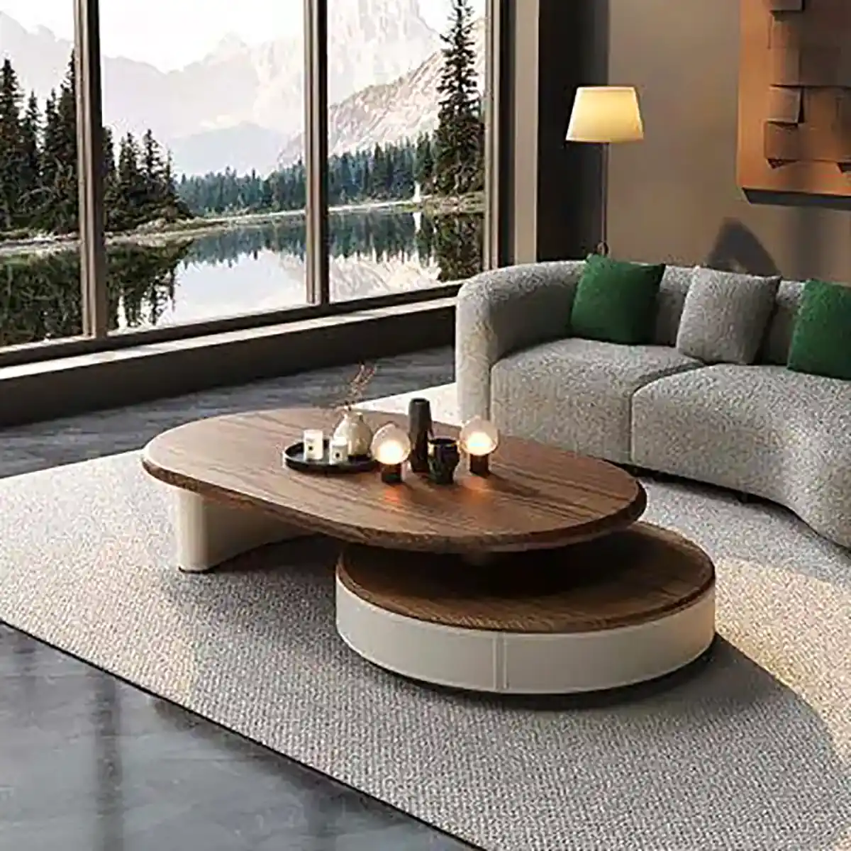 میز جلو مبلی فرانسوی