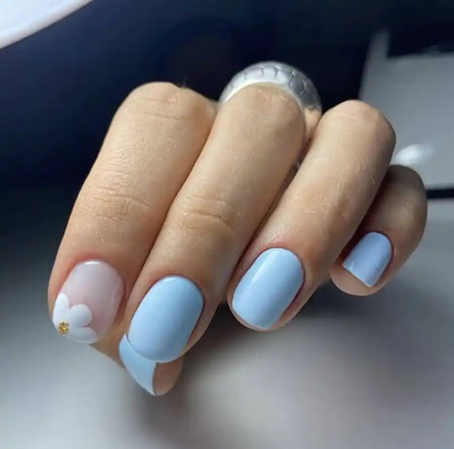 طراحی ساده ناخن تابستانی