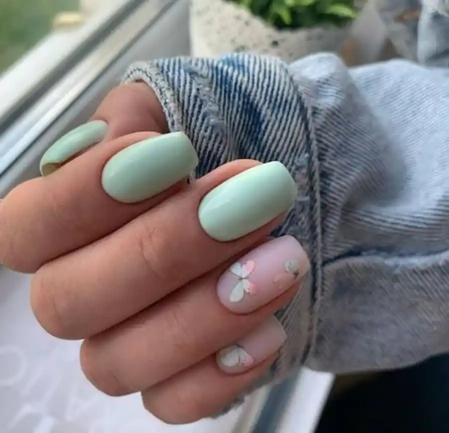 طراحی ساده ناخن تابستانی