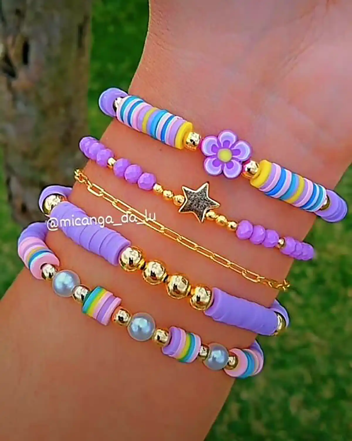 دستبند دخترونه مهره ای 