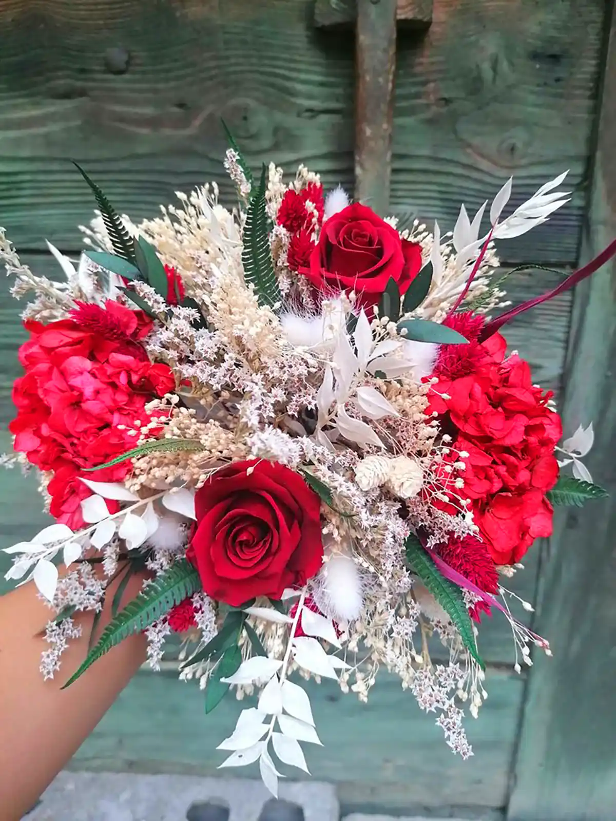 دسته گل وحشی عروسی