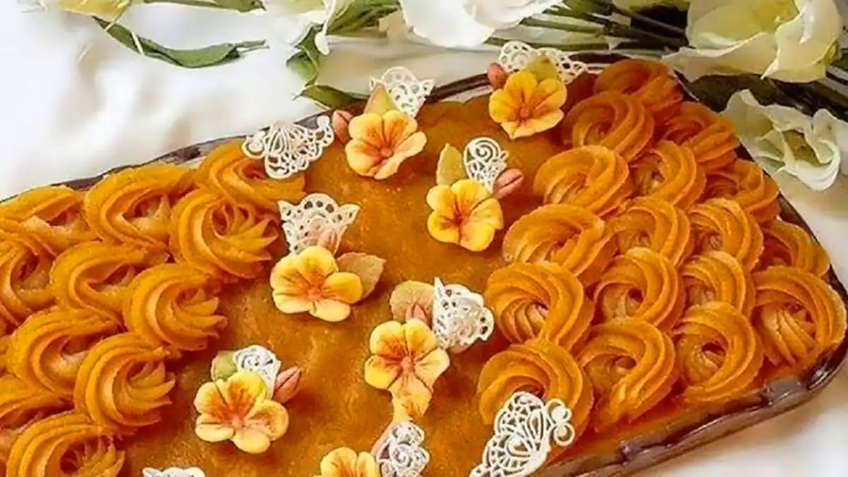 دیزاین جذاب و مختلف حلوا مجلسی
