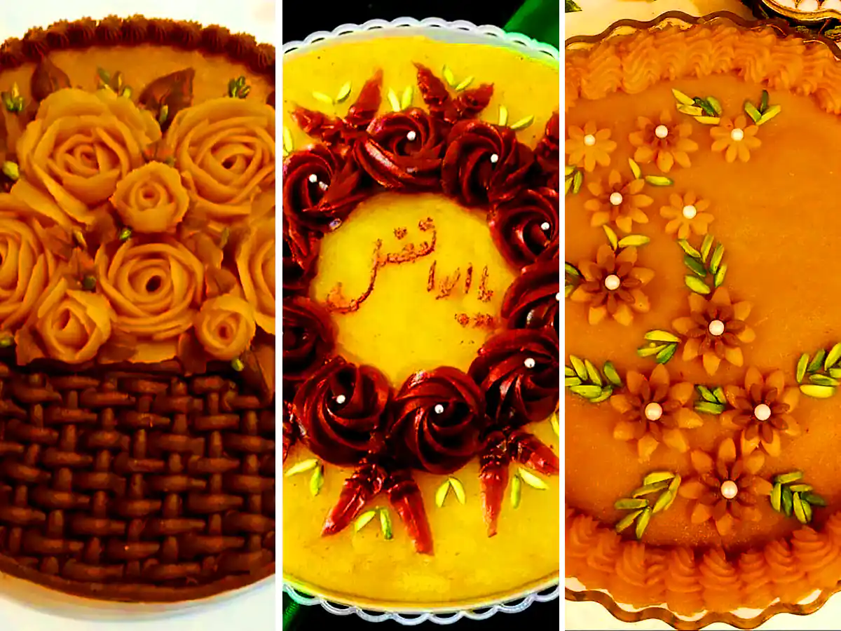 دیزاین جذاب و رسمی حلوا مجلسی