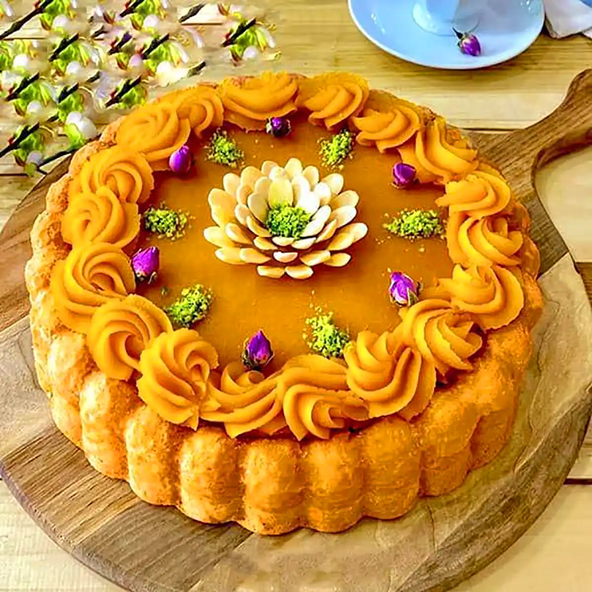 دیزاین خانگی و اصیل حلوا مجلسی