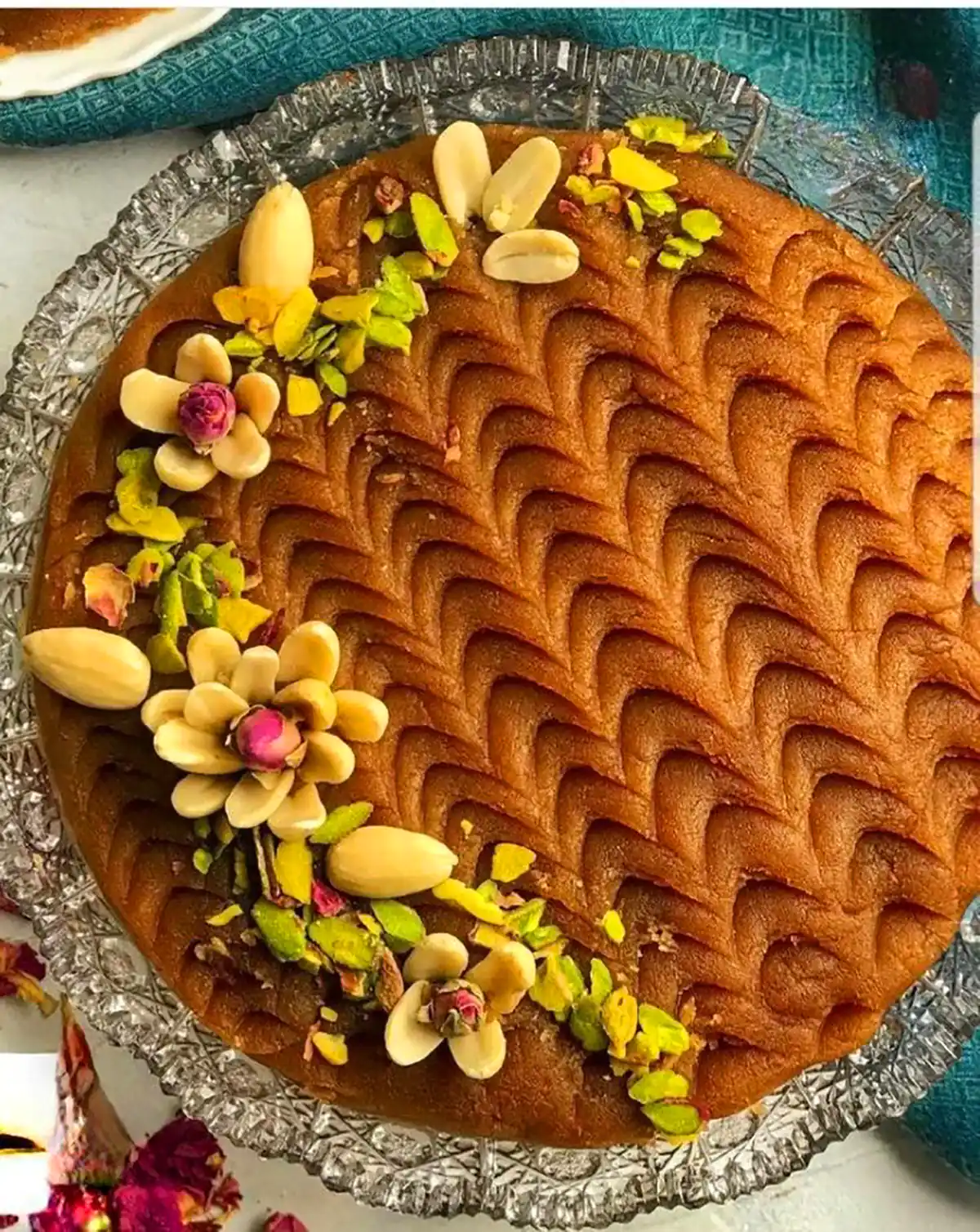 دیزاین خانگی و اصیل حلوا مجلسی
