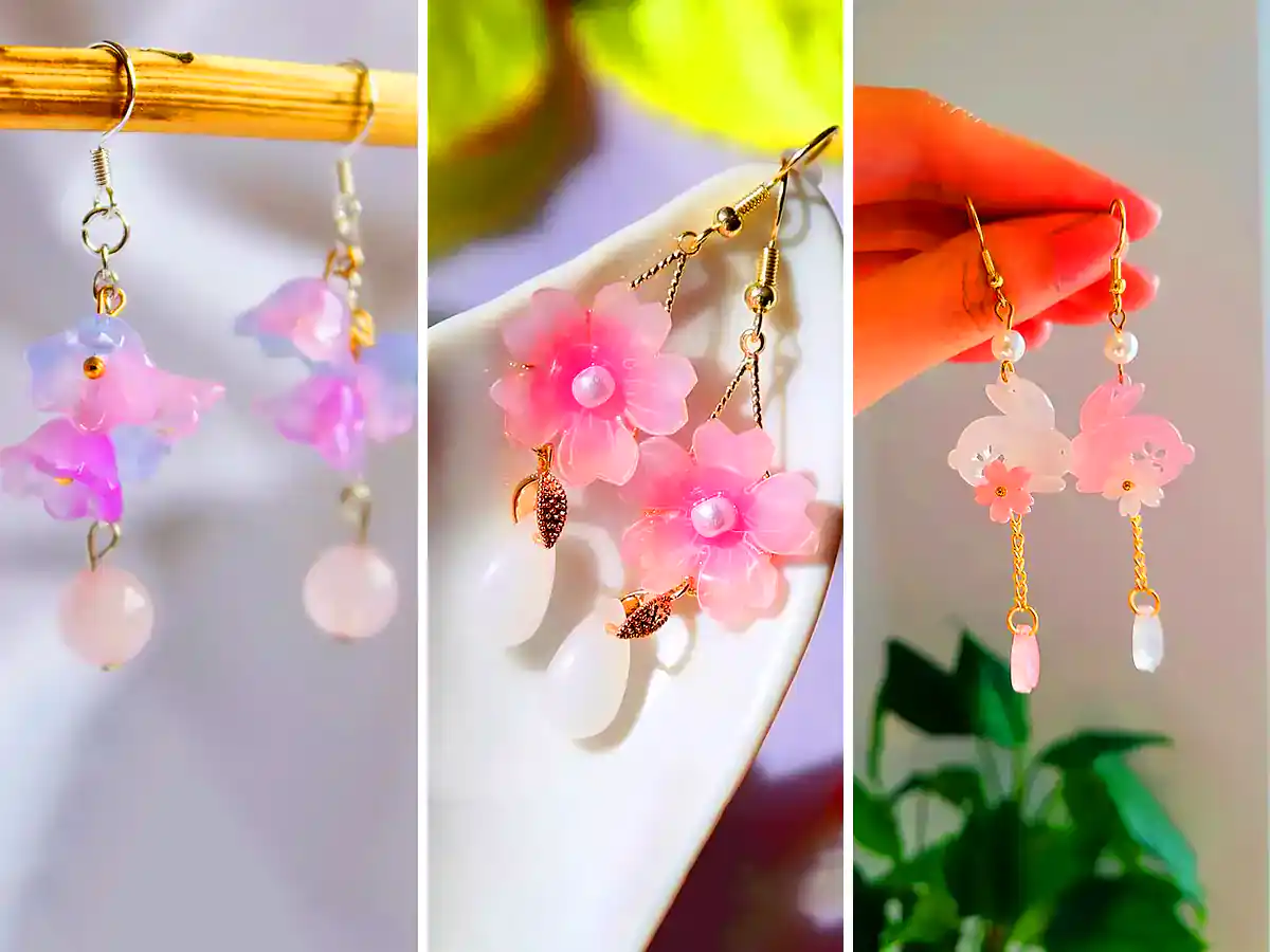 گوشواره شکوفه گیلاس
