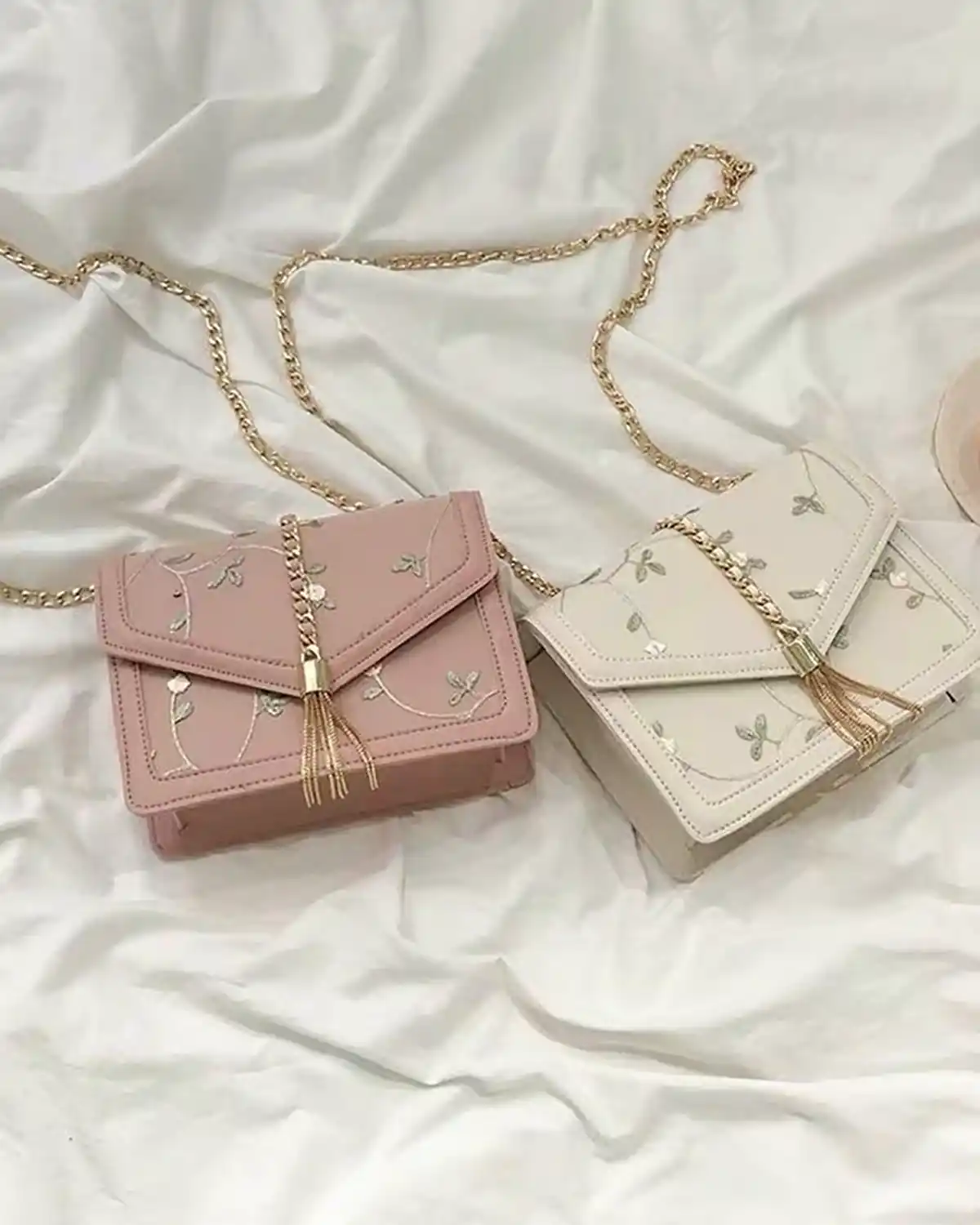 کیف بندی صورتی دخترونه 