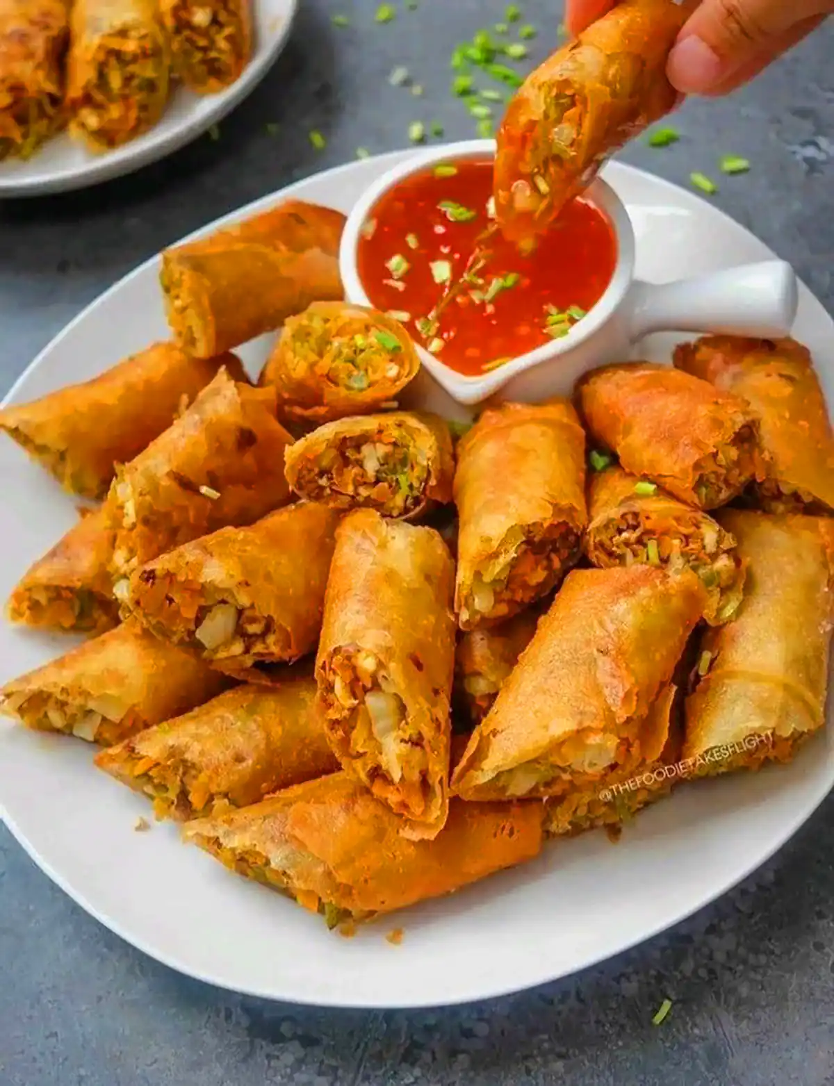 تزئین سمبوسه مجلسی 