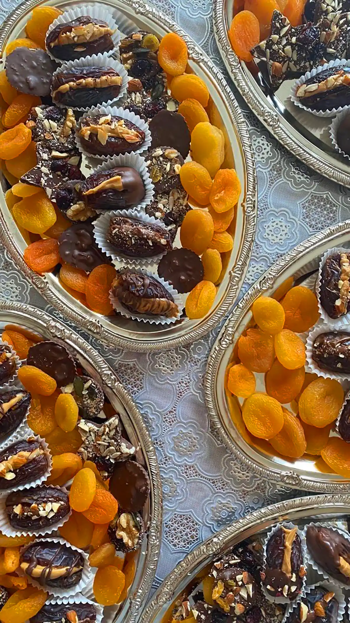 تزئین شیک و خلاقانه خرما مجلسی