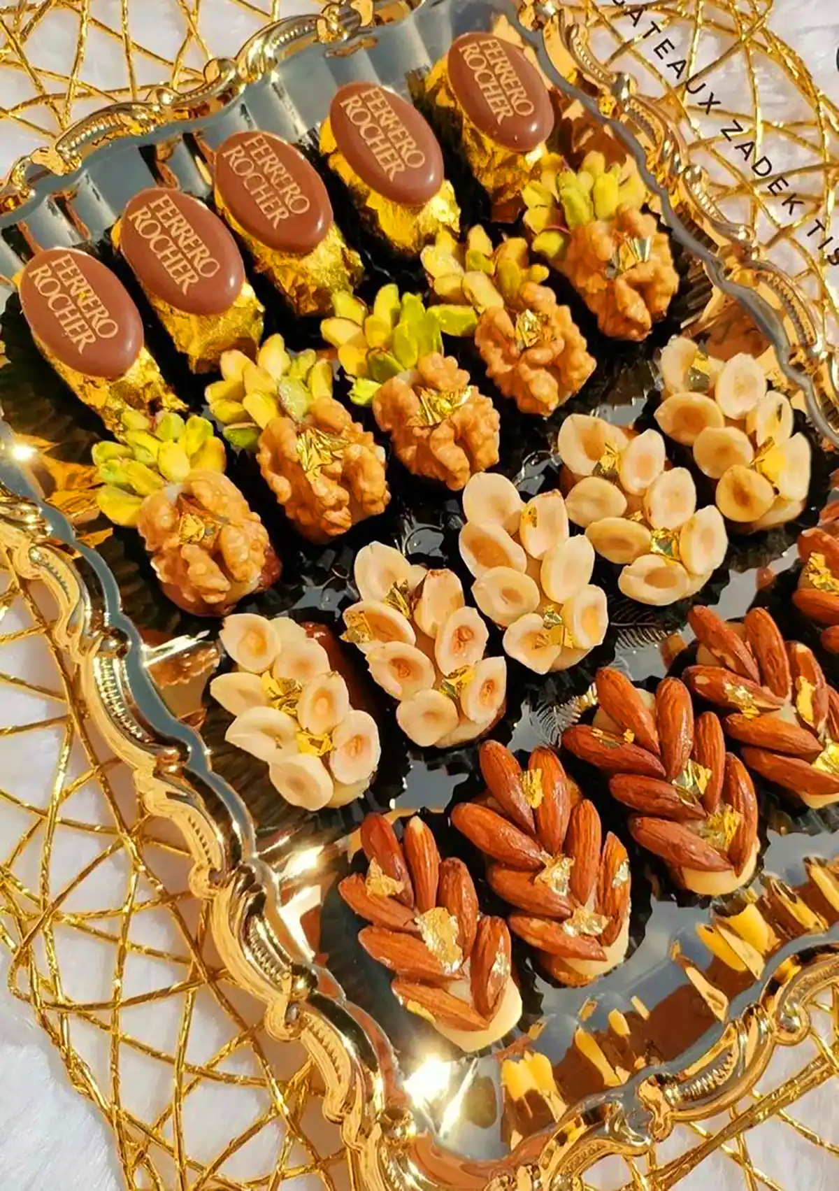 تزئین شیک و خلاقانه خرما مجلسی