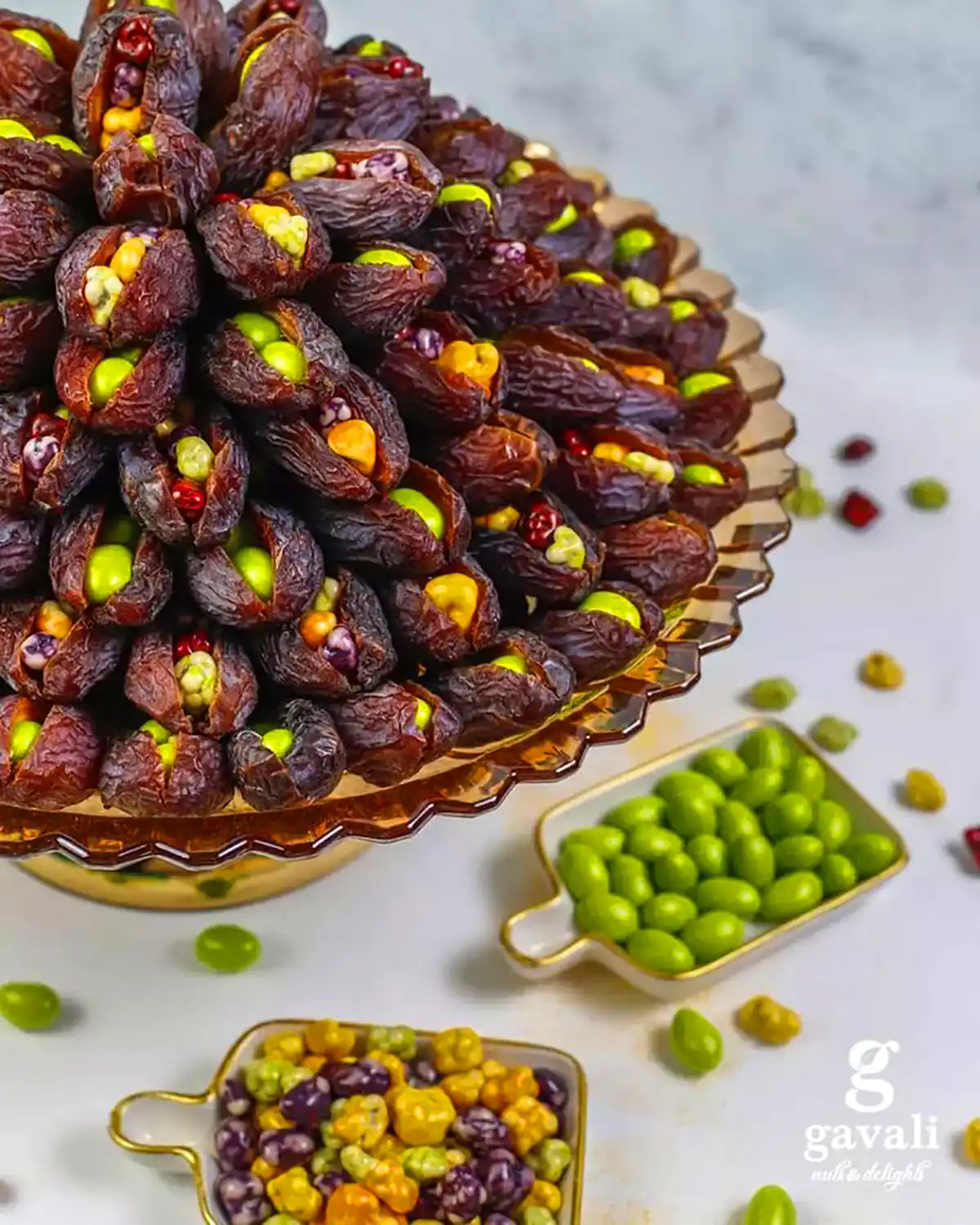 تزئین شیک و خلاقانه خرما مجلسی