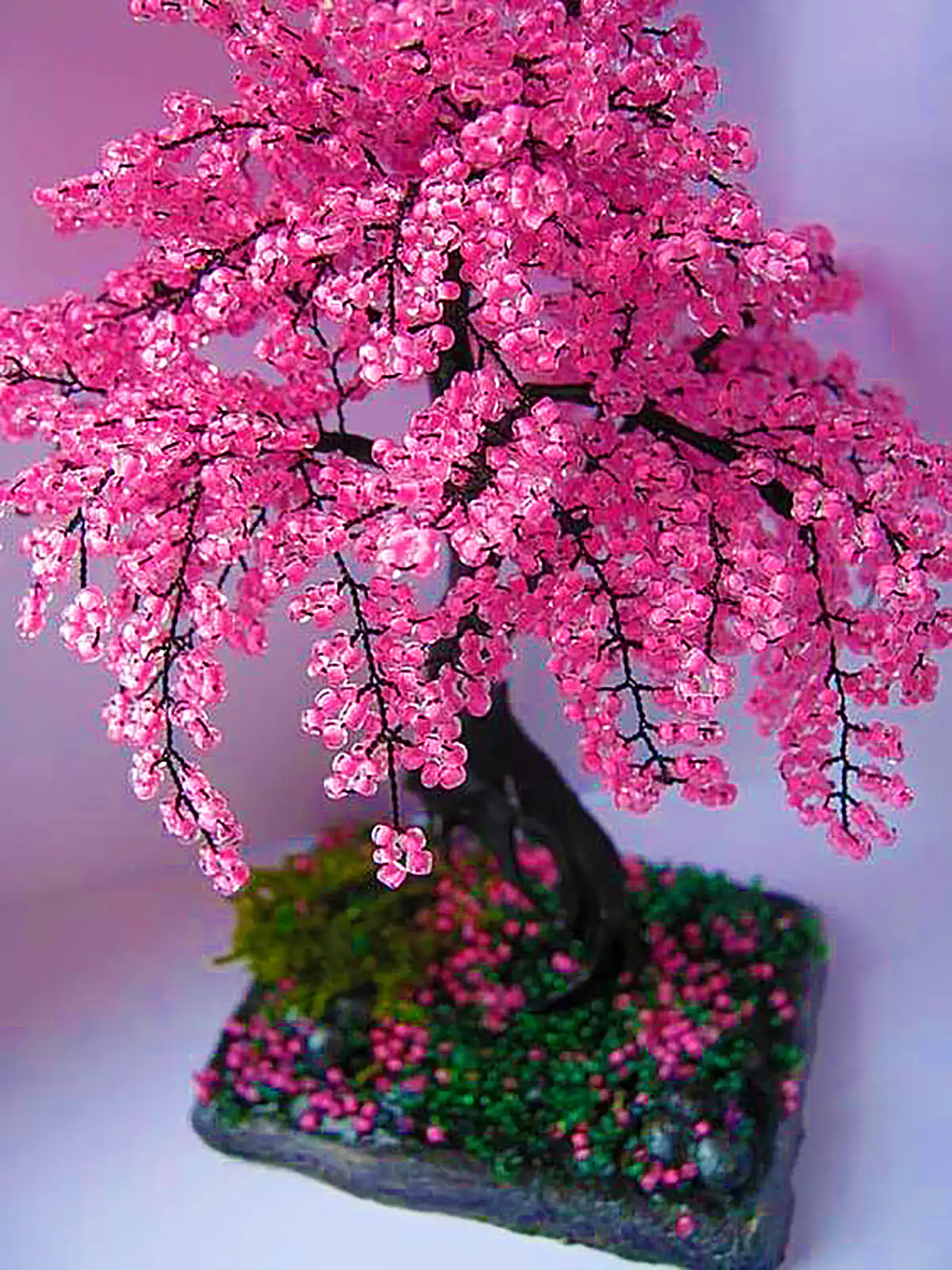 بونسای دکوری کریستالی