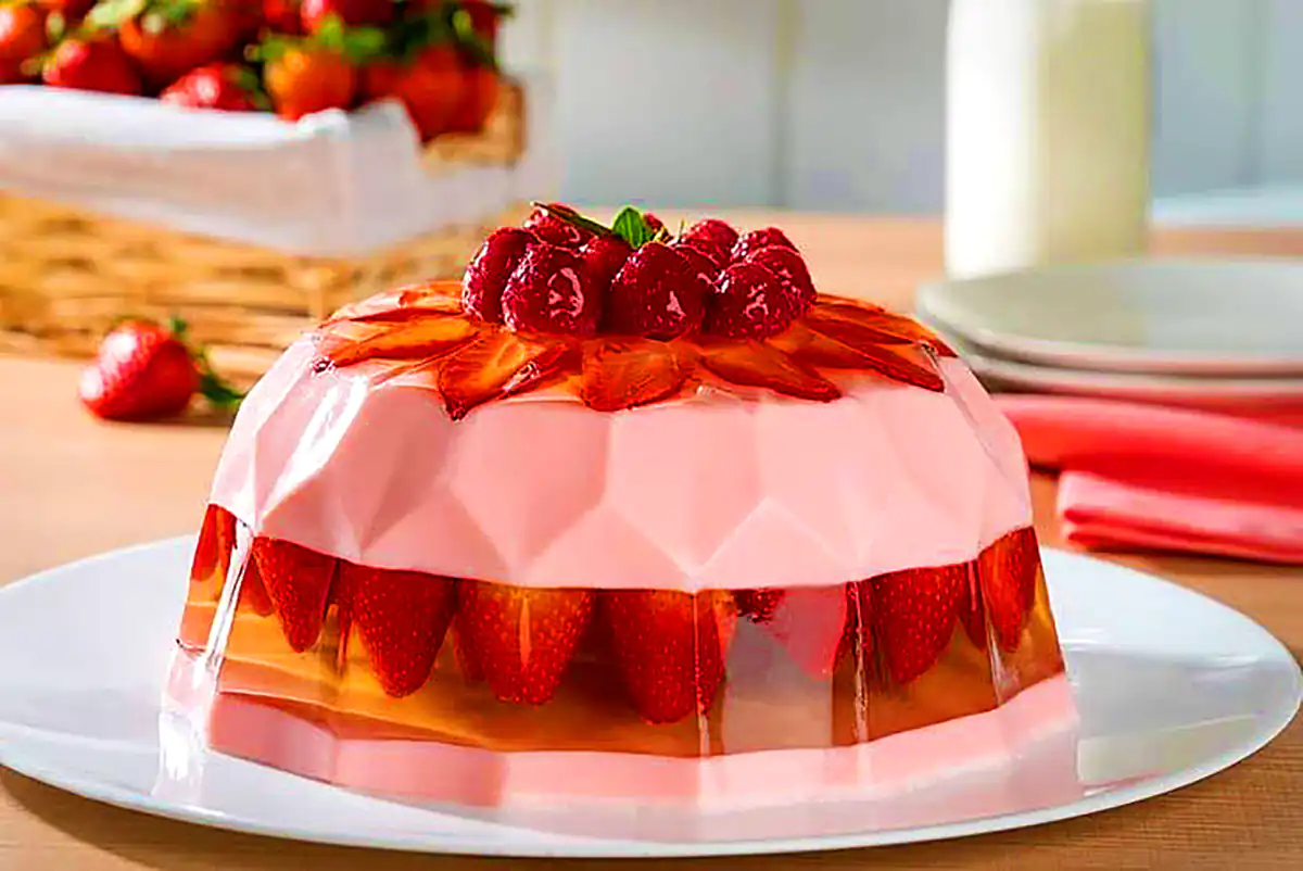 دسر ژله قالبی مجلسی