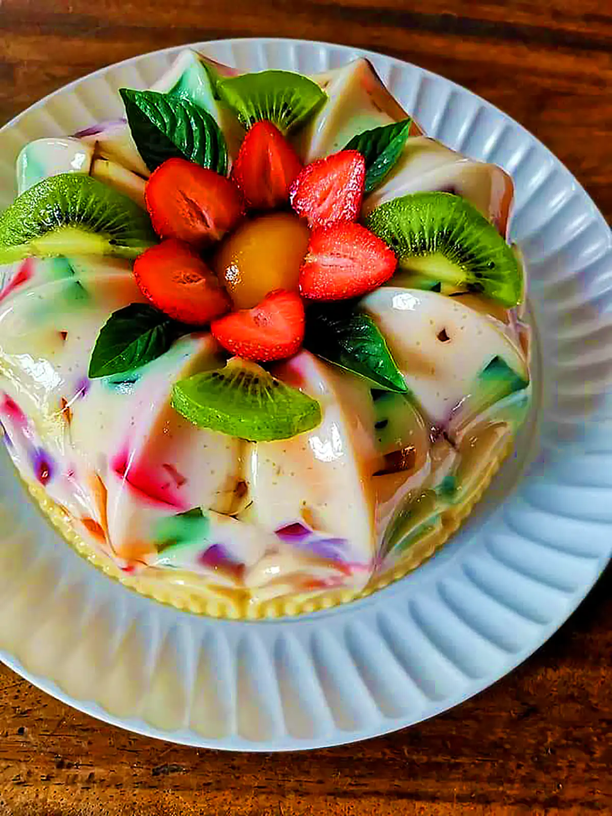 دسر ژله قالبی مجلسی