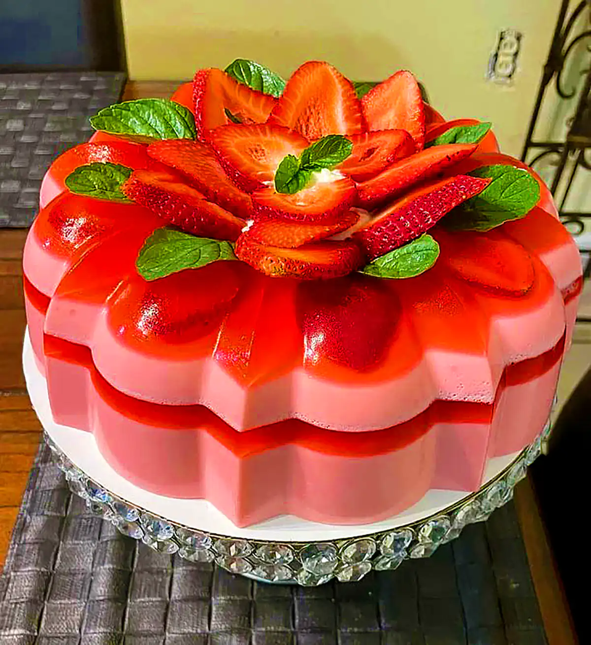 دسر ژله قالبی مجلسی