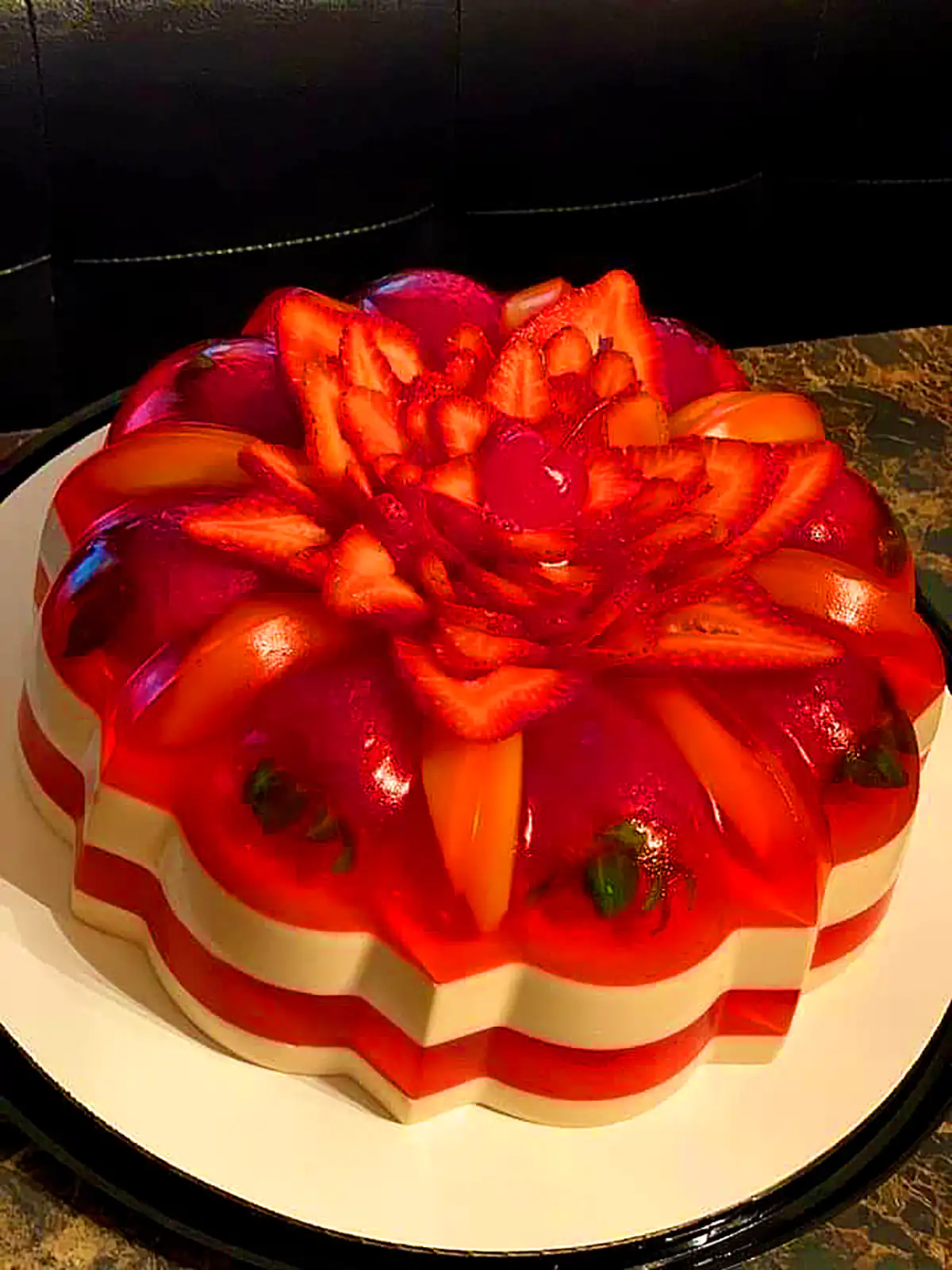 دسر ژله قالبی مجلسی