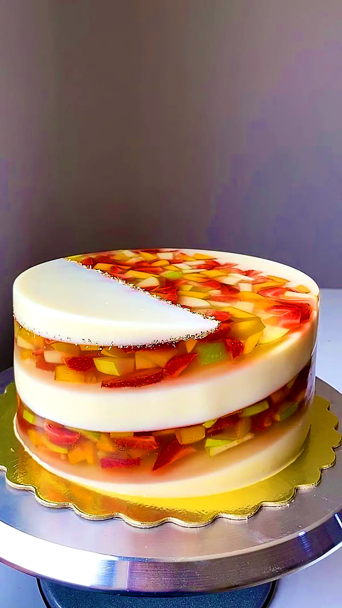 دسر ژله قالبی مجلسی