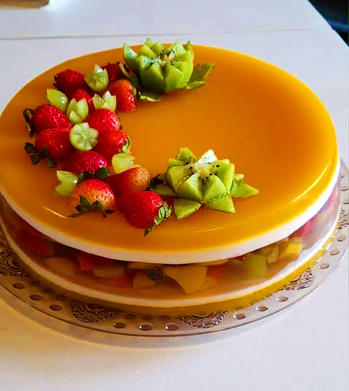دسر ژله قالبی مجلسی