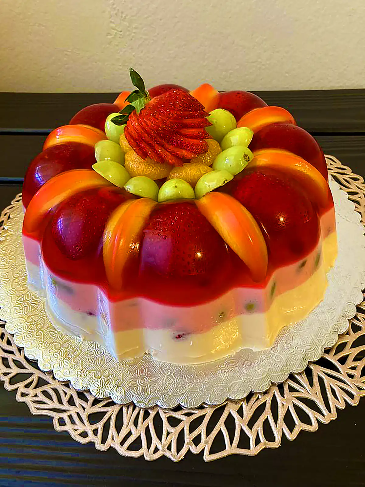 دسر ژله قالبی مجلسی