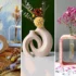 گلدون تک شاخه دکوری؛ ۱۵ طرح خلاقانه برای دکوراسیون منزل