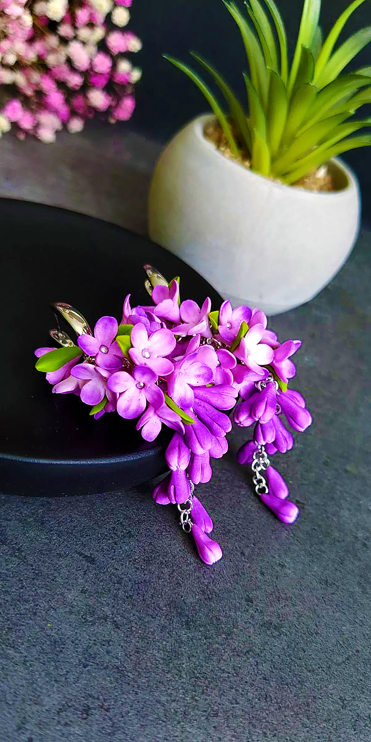 گوشواره گلبرگ مینیاتوری