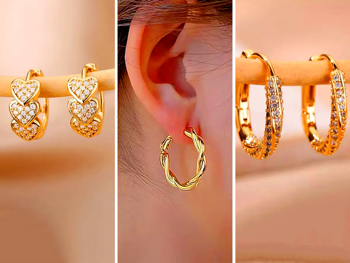 گوشواره حلقه‌ای کلیپسی