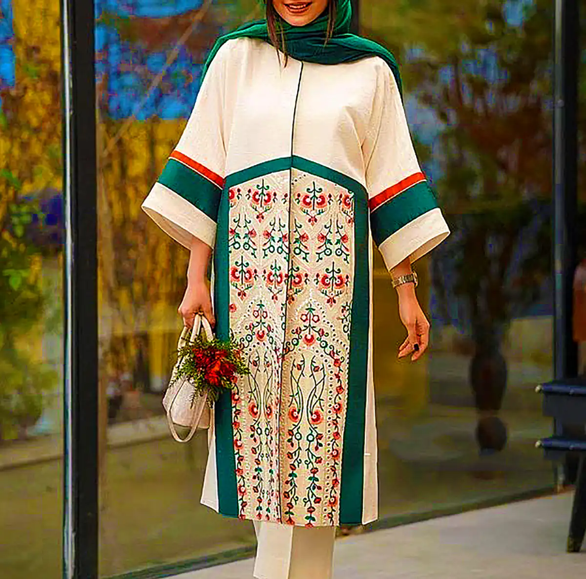 مانتو نخی خرجکار سنتی