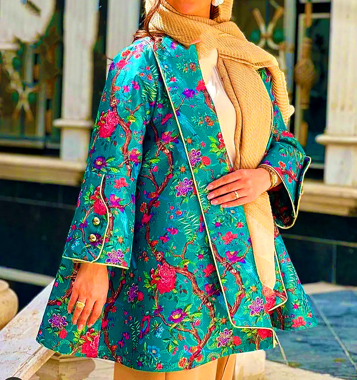 مانتو پاییزی و راحت برای روزمره