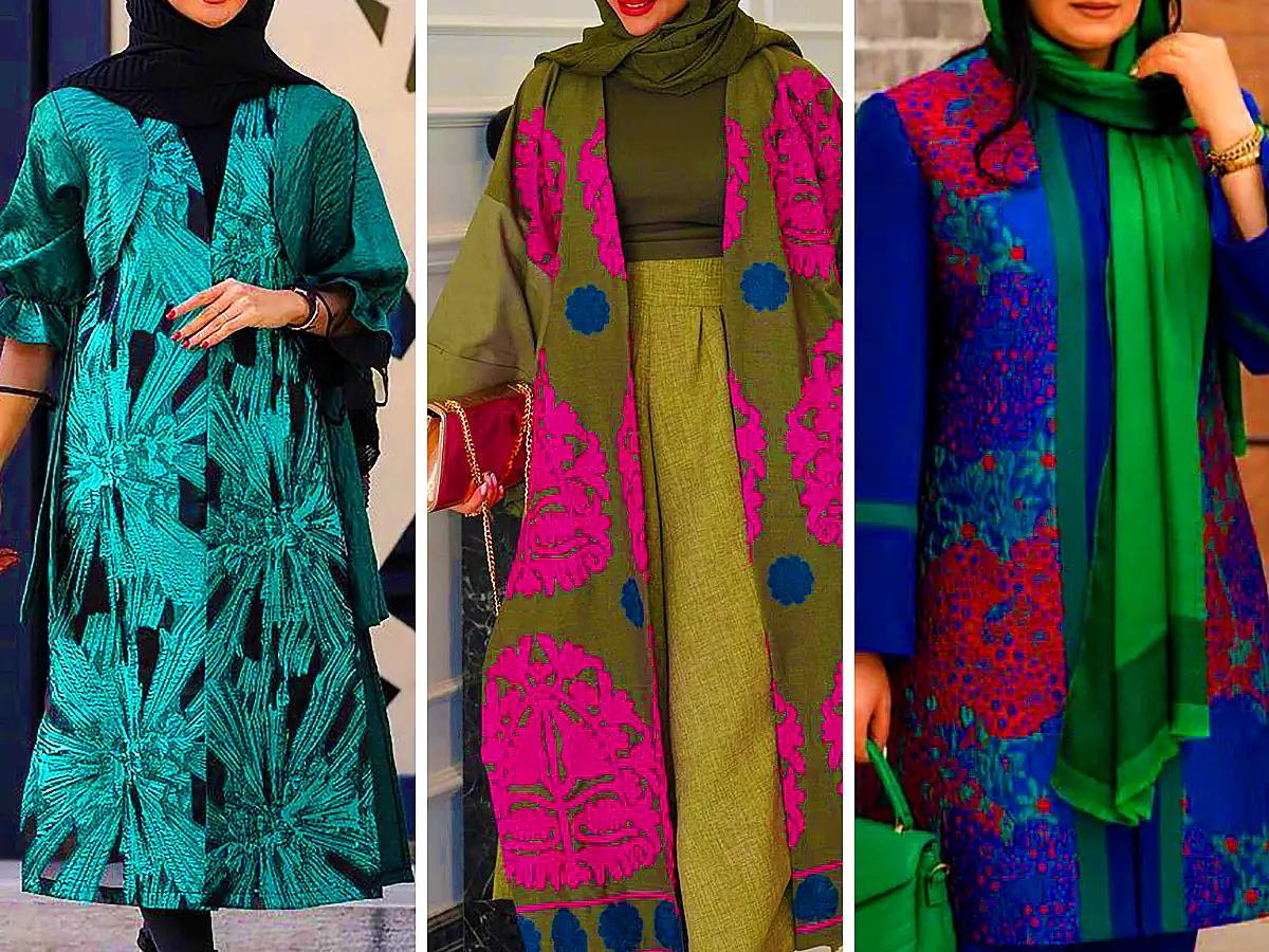 مانتو مجلسی مدرن زنانه