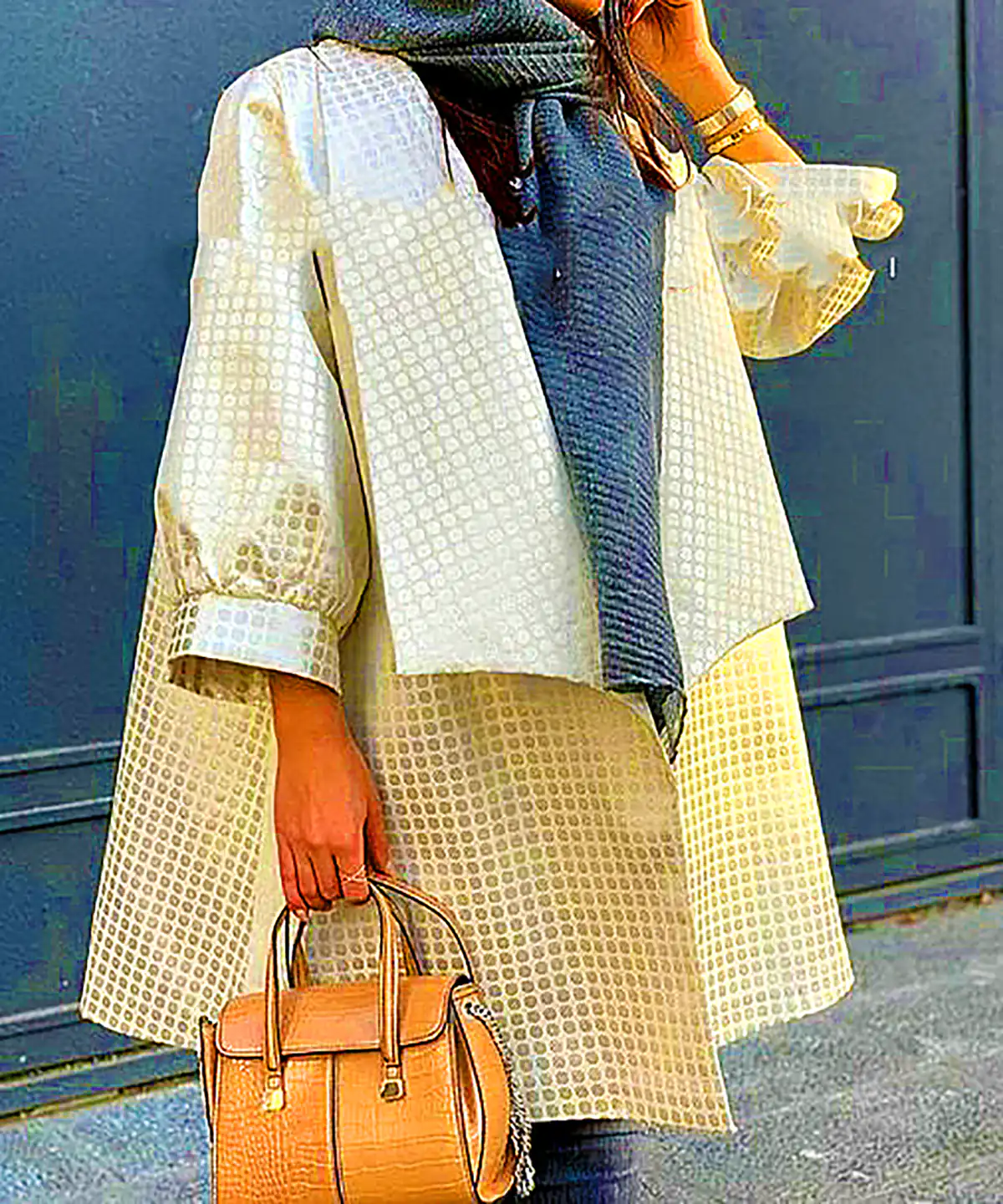 مانتو طرحدار و جذاب زنانه