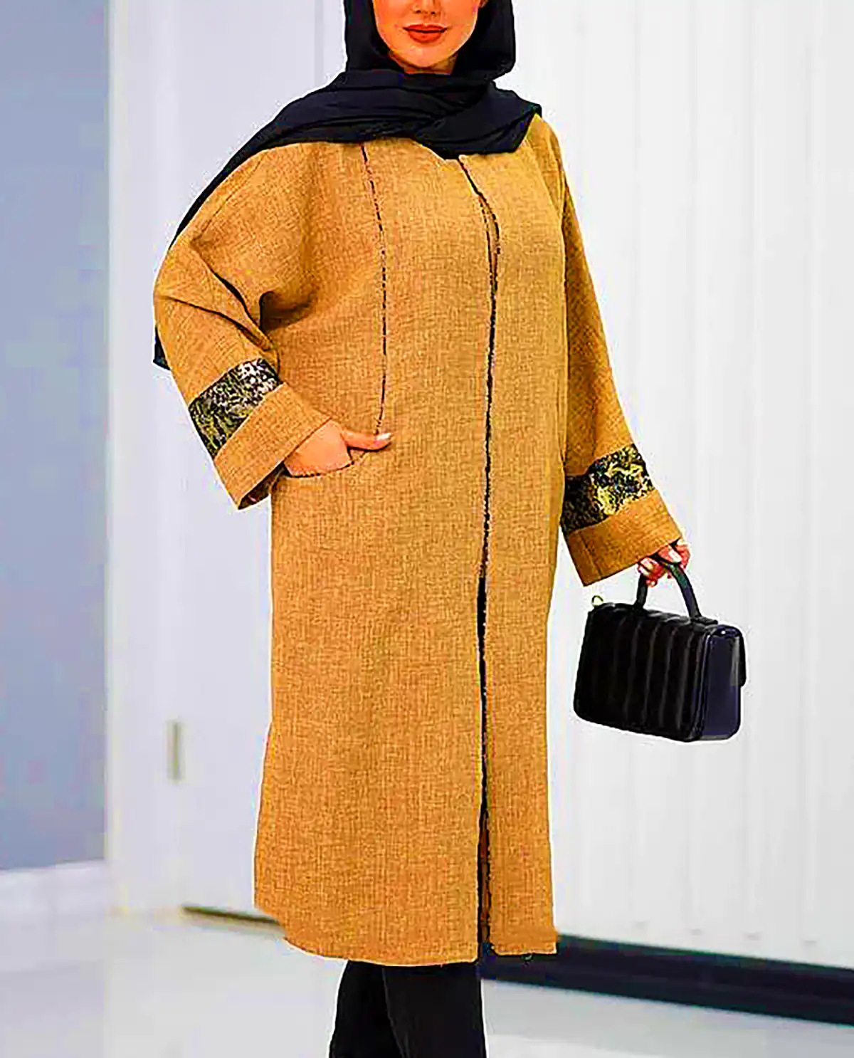 مانتو طرحدار و جذاب زنانه