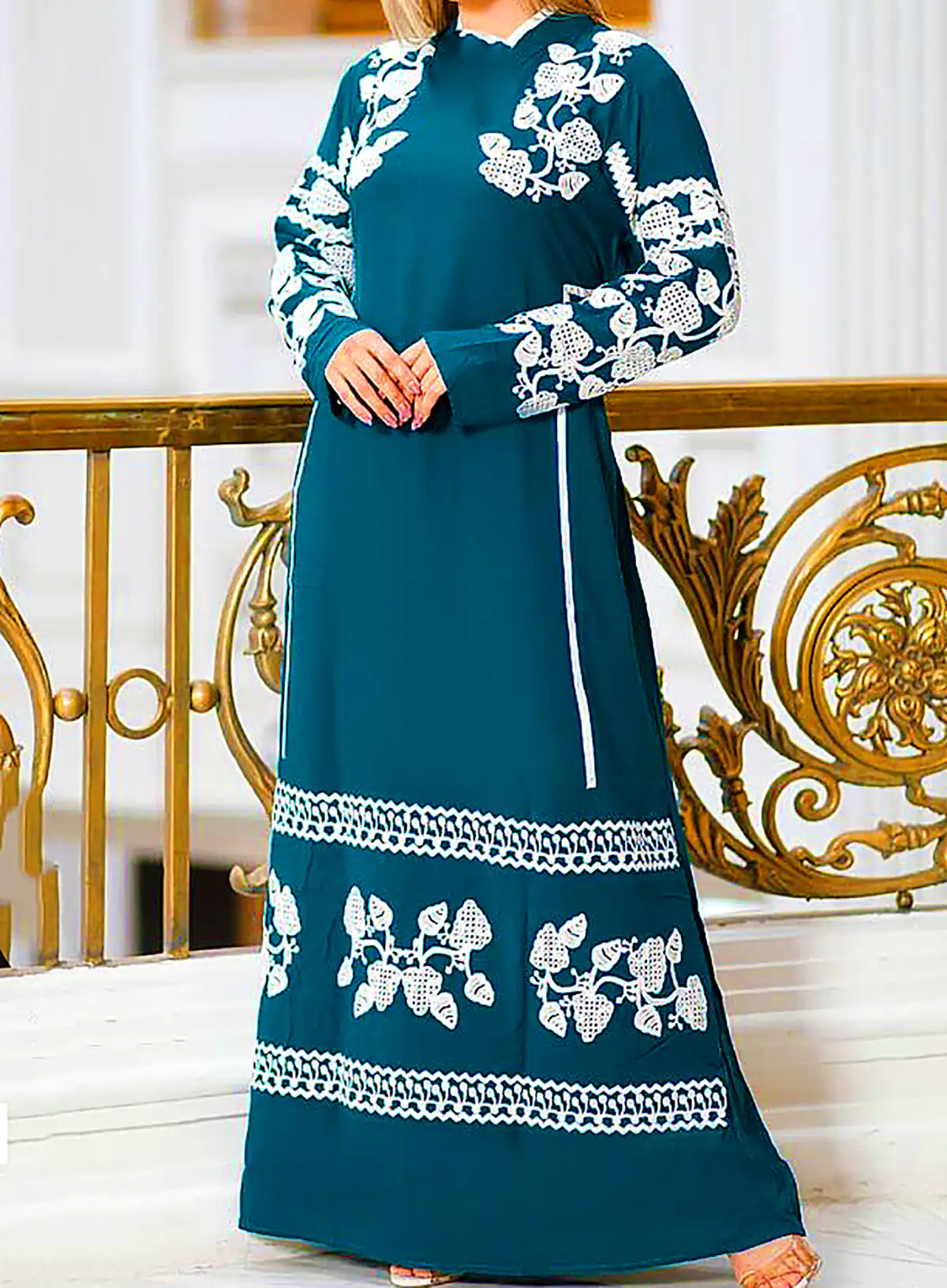 پیراهن رنگی کلاسیک زنانه