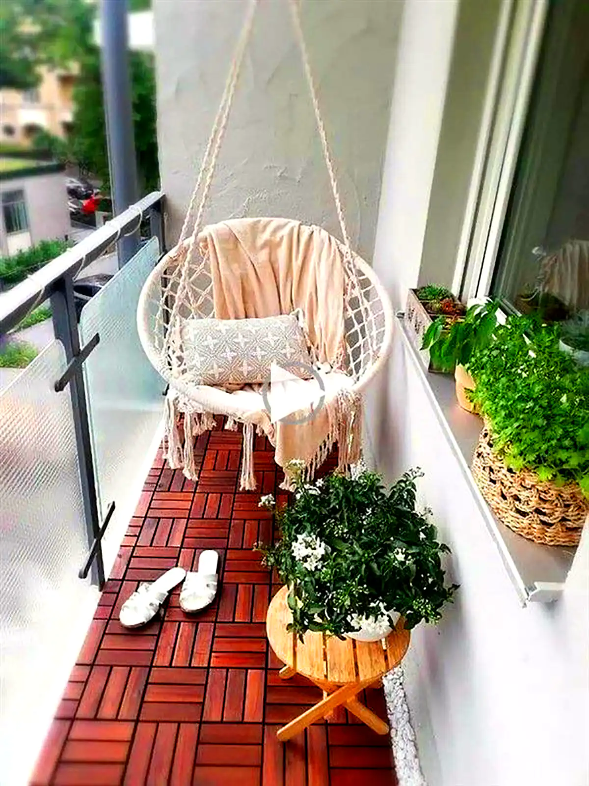 تاب ریلکسی مخصوص بالکن