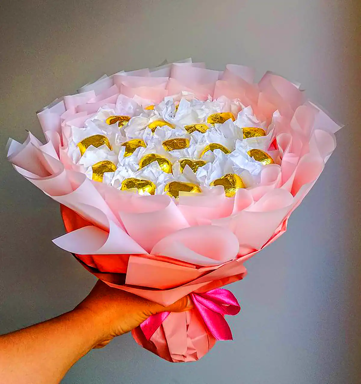 دسته گل شکلاتی