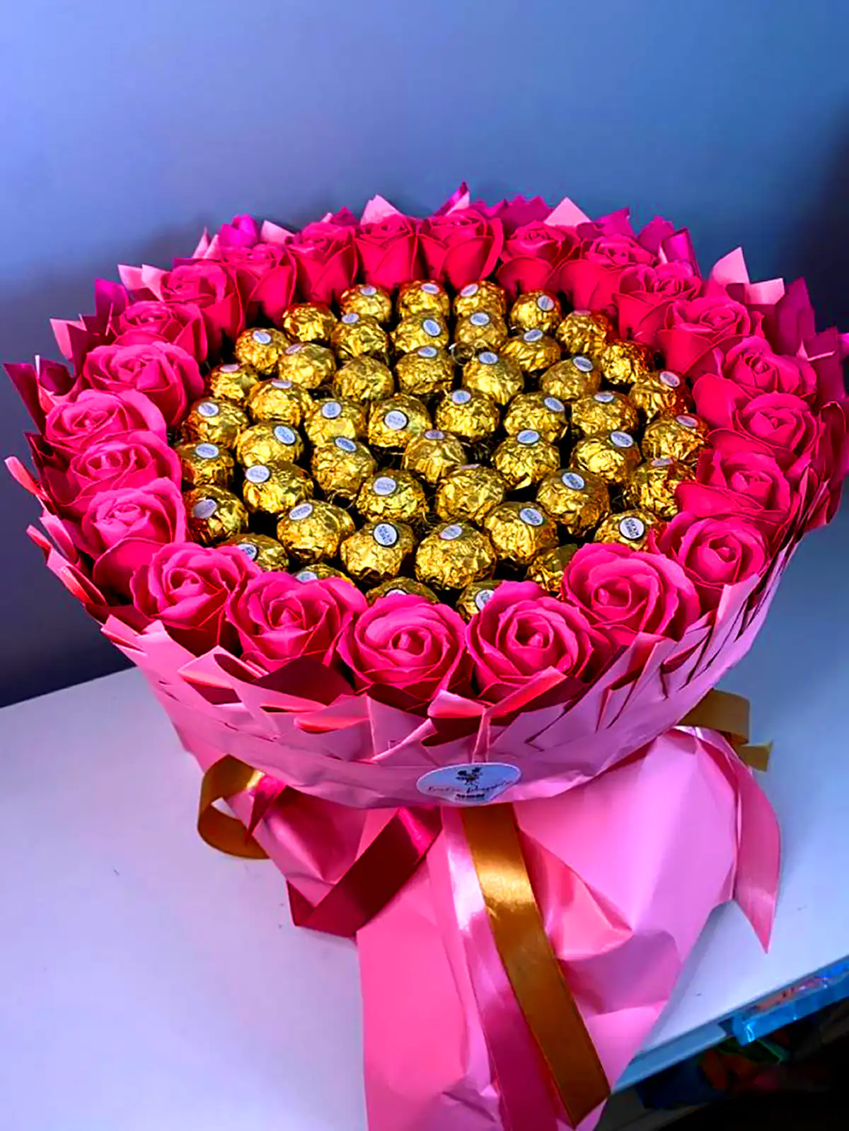 دسته گل شکلاتی