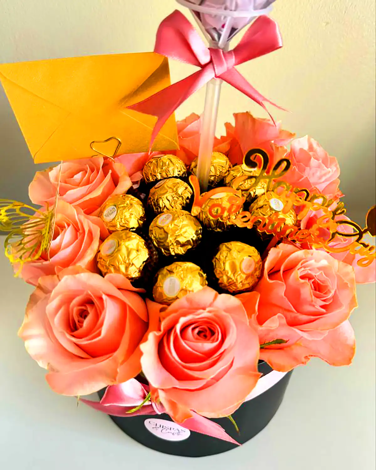 دسته گل شکلاتی