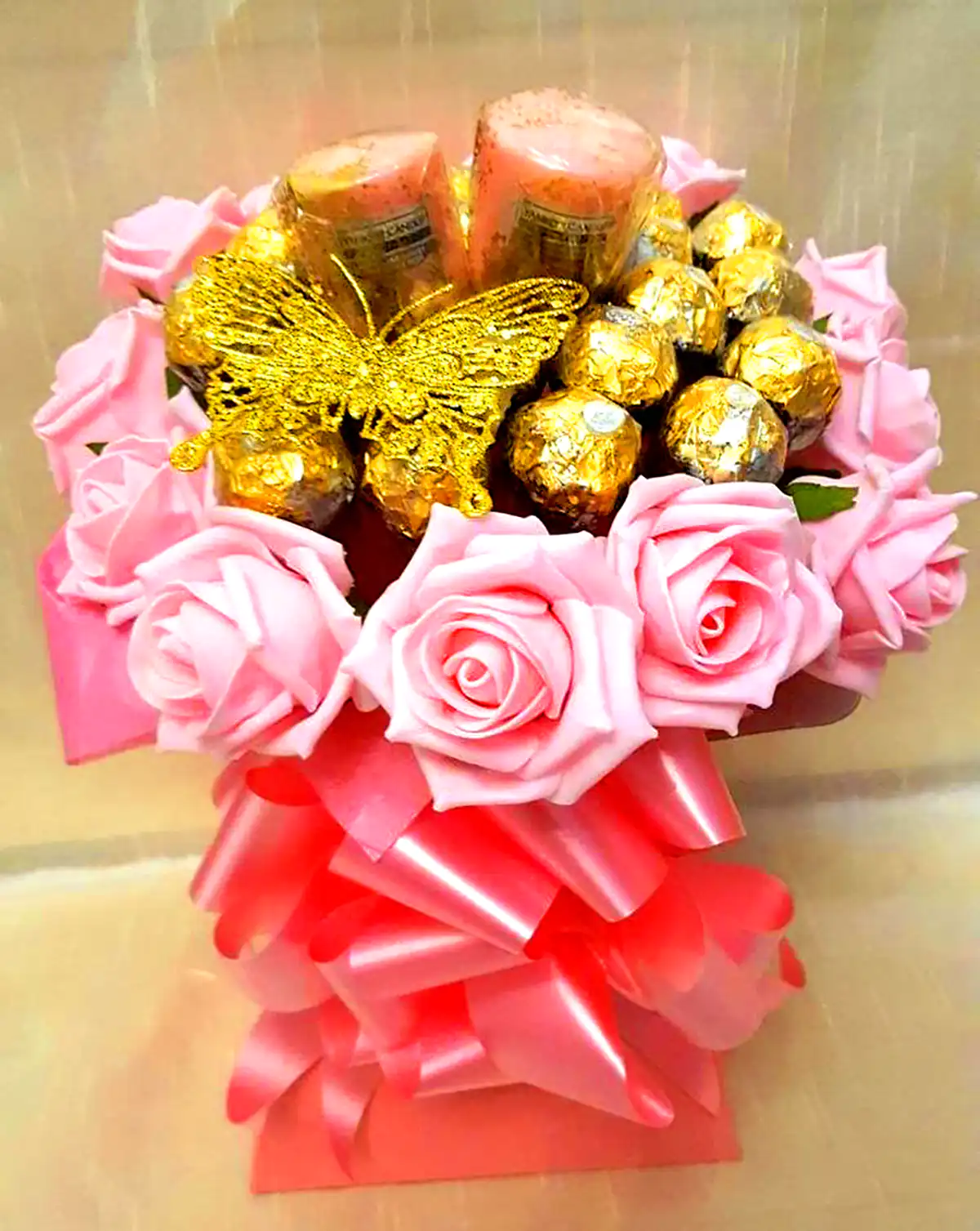 دسته گل شکلاتی