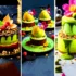 دسر سبز جذاب و دلنشین؛ 15 عکس الهام‌بخش برای یک دسر خاص و یونیک
