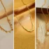 گردنبند ظریف طلا؛ 15 طرح خاص برای ظاهری شیک و مینیمال!