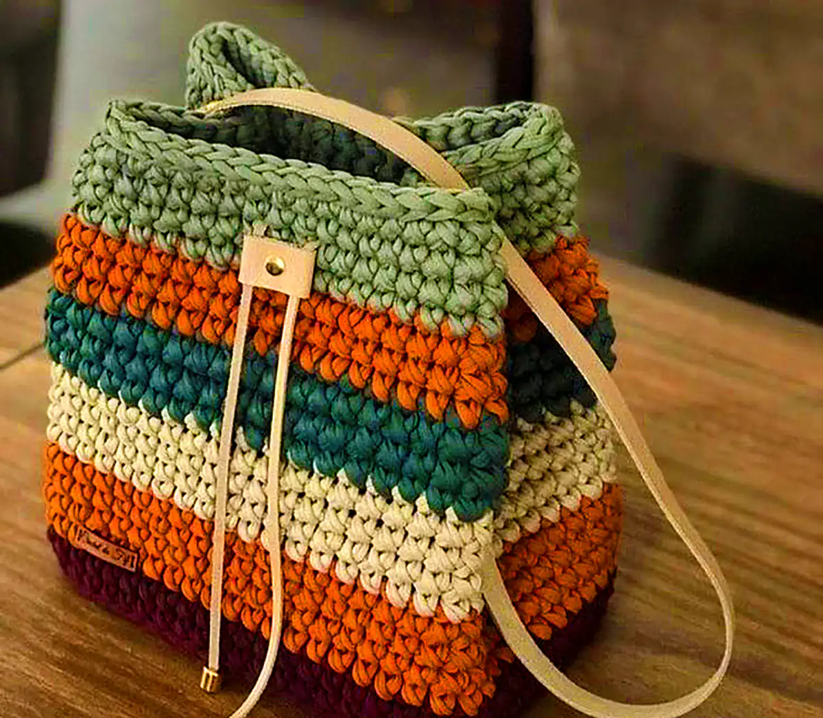 کوله پشتی بافتنی اسپرت