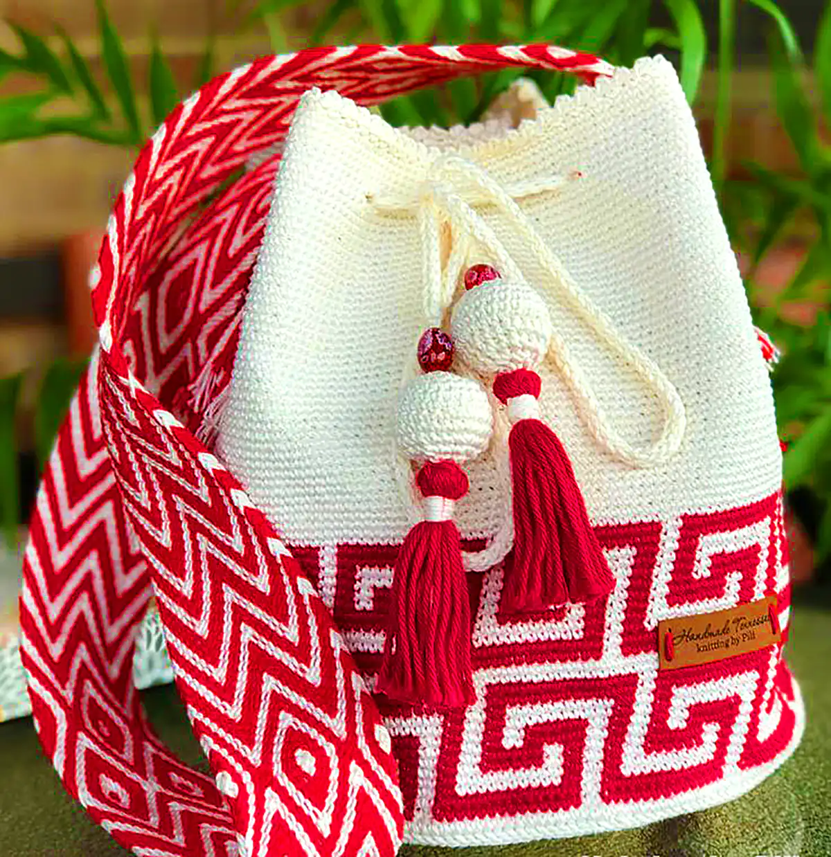 کوله پشتی بافتنی اسپرت