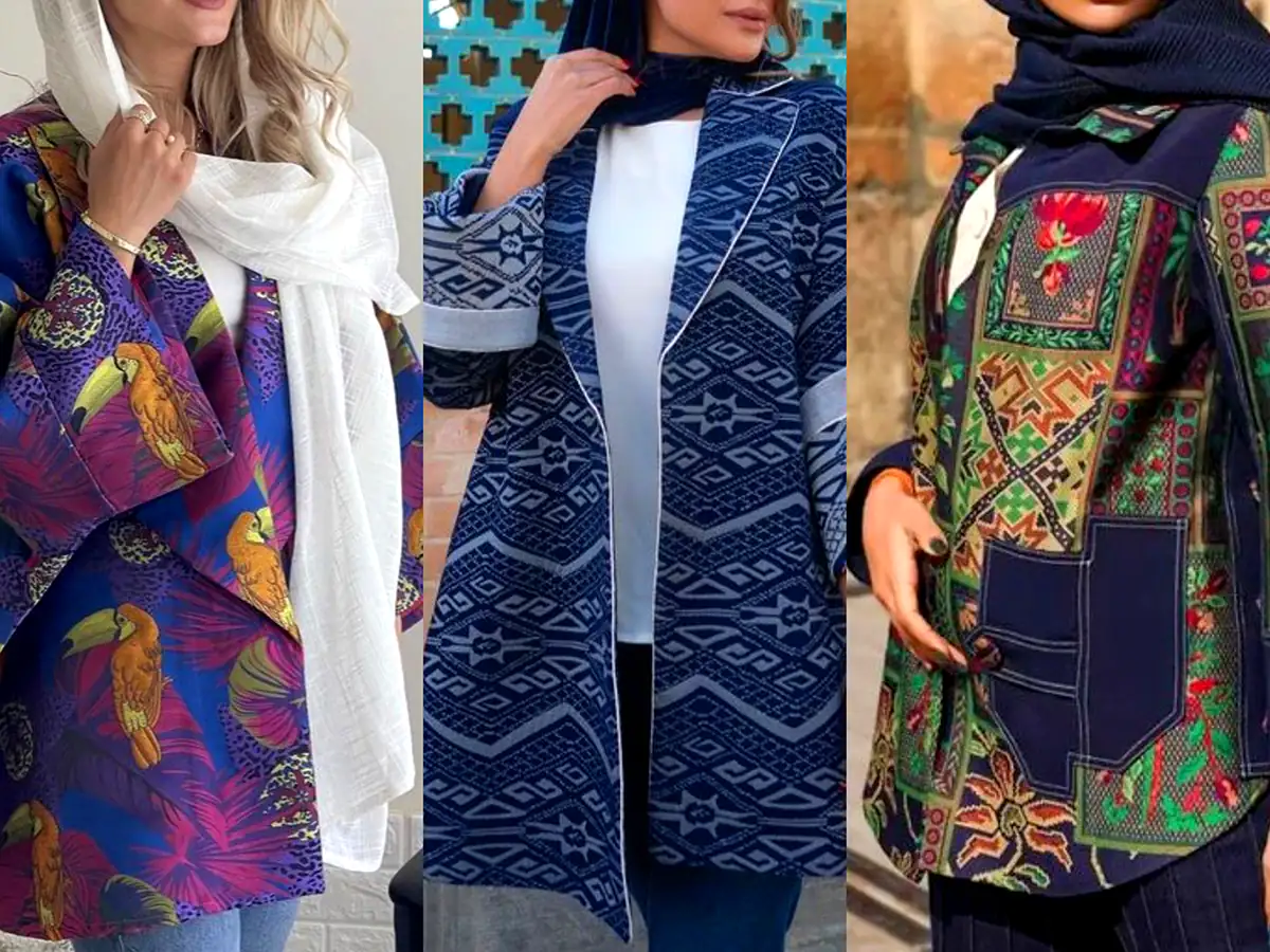 مانتو سوزن دوزی مجلسی