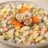 طرز تهیه سالاد ماکارونی مجلسی با مرغ یا ژامبون + فوت و فن ها