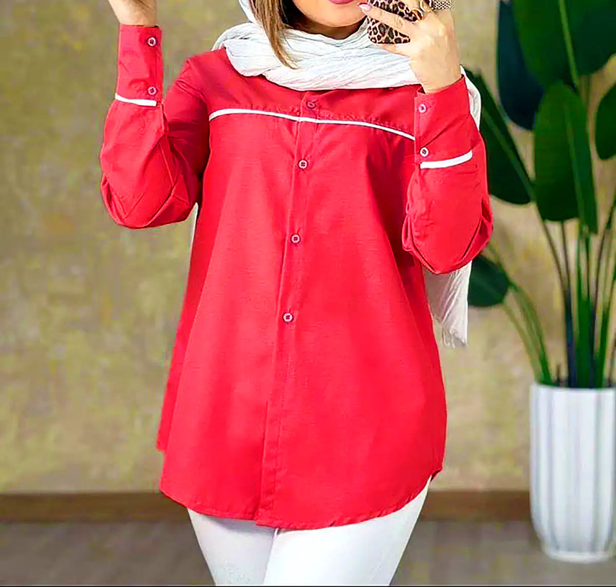 شومیز رنگی مدرن و شیک