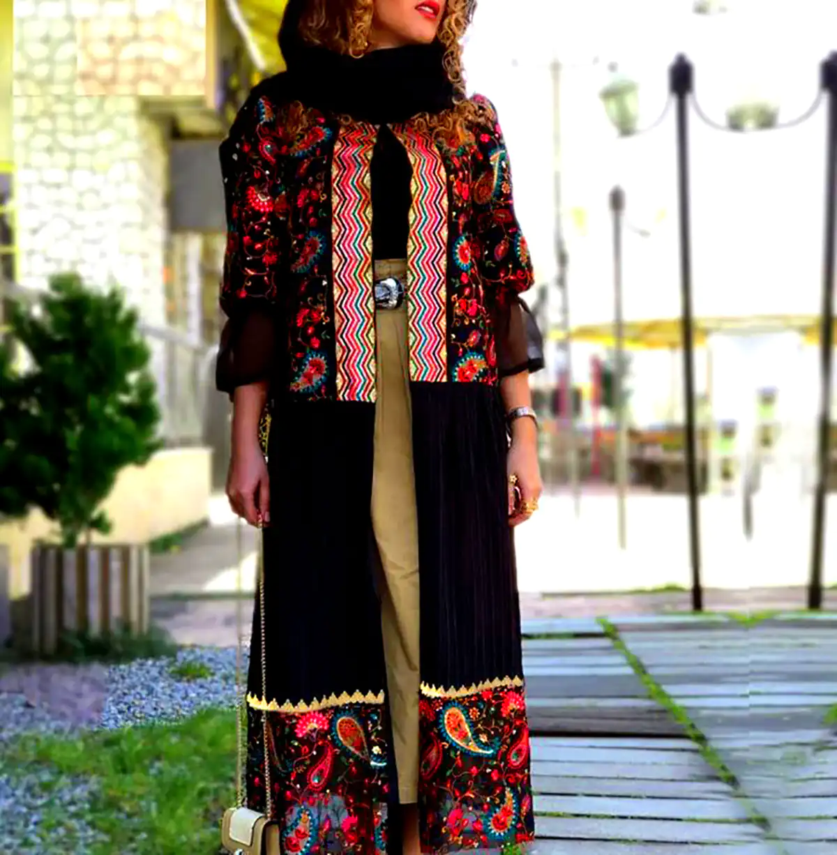 مانتو کتی یقه دار مجلسی