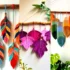 دیوارکوب برگ مکرومه در دکوراسیون؛ ۱۵ طرح جذاب برای خانه‌های مدرن و کلاسیک