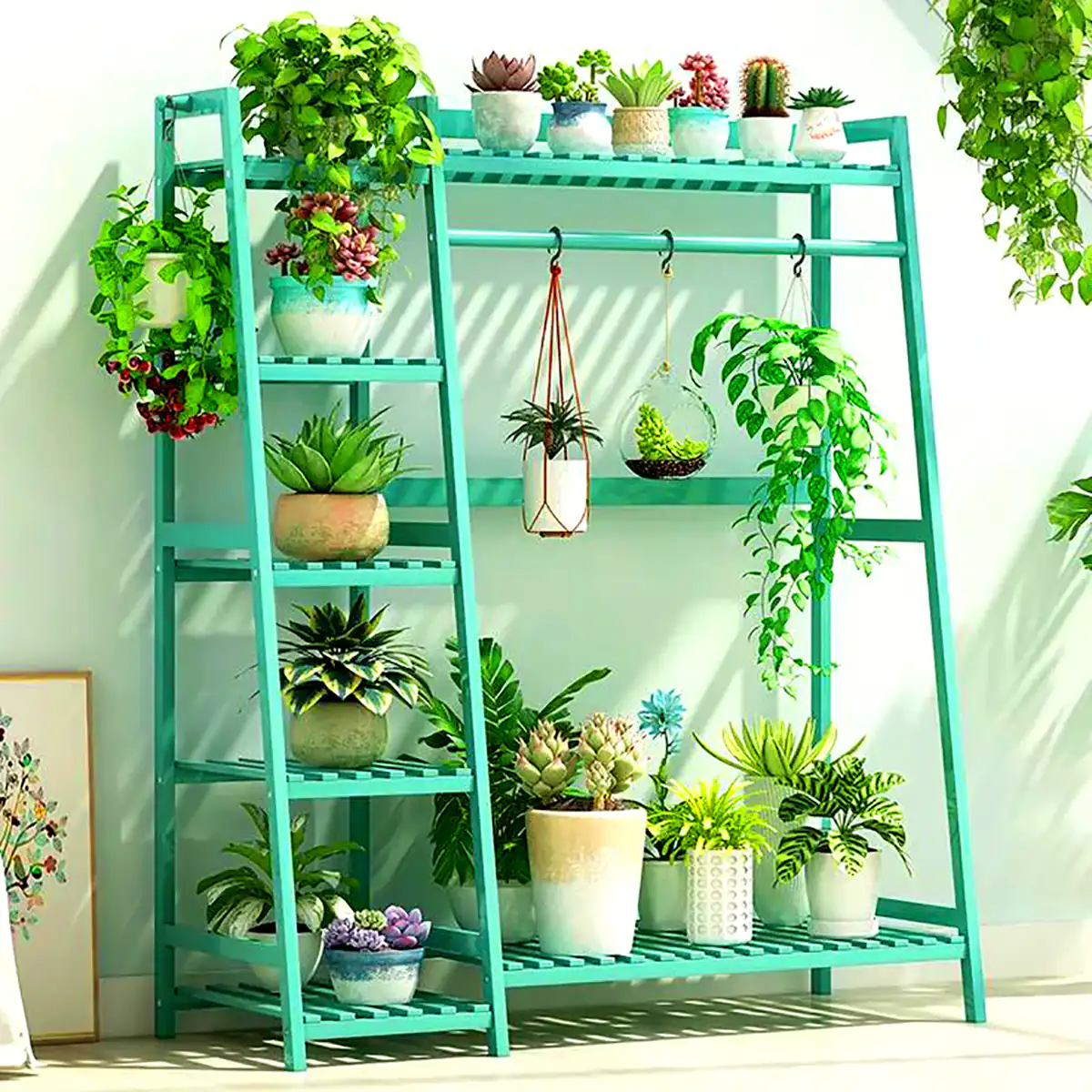 فلاور باکس چوبی